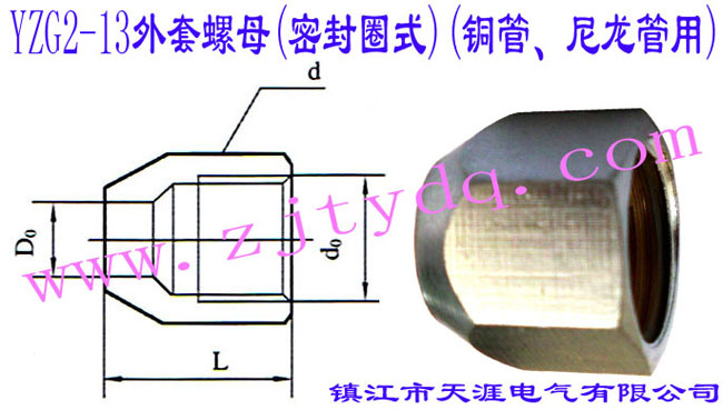 YZG2-13ĸ(ܷȦʽ)(~)Outer Liner Nut