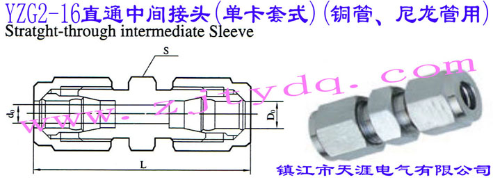 YZG2-16ֱͨg^(οʽ)(~)Straight-through Intermediate Sleeve